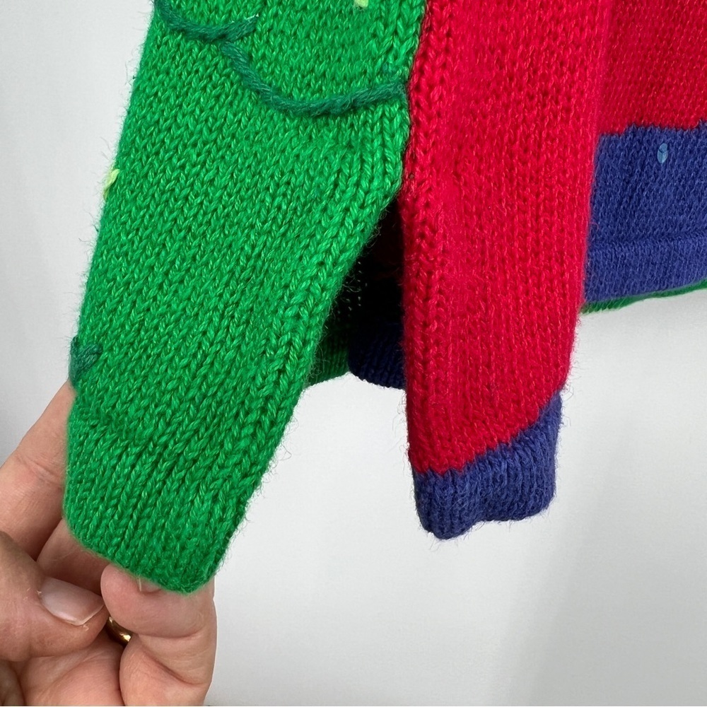 The Quaker Factory VTG Ramie Short Sleeve Lighthouse Roundneck Midi Sweater - Picture 13 of 16